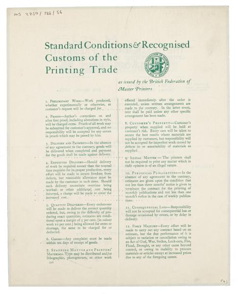 Image of typescript letter from The Garden City Press Ltd to The Hogarth Press (09/03/1934) page 2 of 2 
