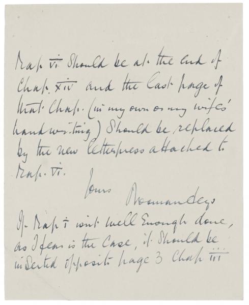 Image of handwritten letter from Norman Leys to Leonard Woolf (06/08/1924) [1] page two of two