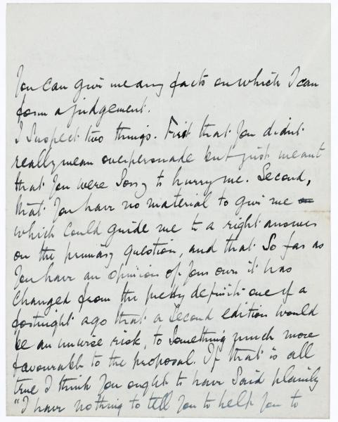 Image of handwritten letter from Norman Leys to Leonard Woolf (13/03/1925) [2] page 2 of 4