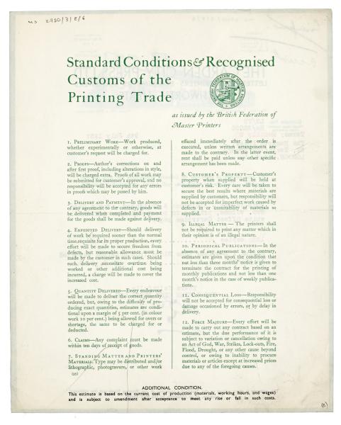 Image of typescript letter from The Garden City Press Ltd. to The Hogarth Press (09/07/1937) page 2 of 1