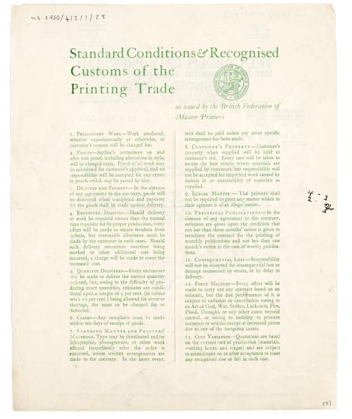 Image of typescript letter from The Garden City Press to The Hogarth Press (25/06/1941)  page 2 of 2
