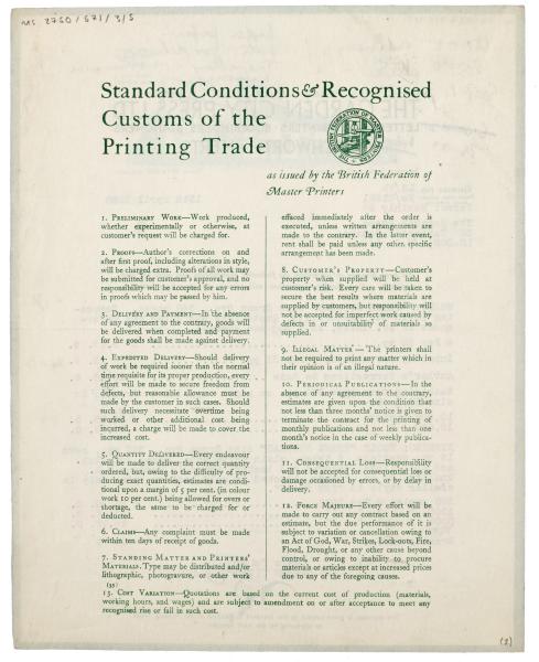 Typescript letter from the Garden City Press Ltd. to the Hogarth Press (12/04/1938) page 2 of 2