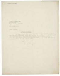 Image of typescript letter from Leonard Woolf to Duncan Grant (12/04/1930) page1 of 1 