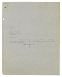 Image of typescript letter from Leonard Woolf to Neill & Co Ltd (12/11/1924) 