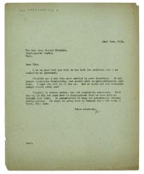 Letter from The Hogarth Press to Vita Sackville-West (22/06/1936)