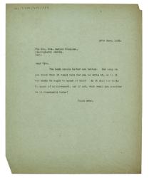 Letter from The Hogarth Press to Vita Sackville-West (24/06/1936)
