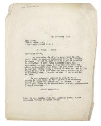Letter from The Hogarth Press to Curtis Brown Ltd (07/02/1933)