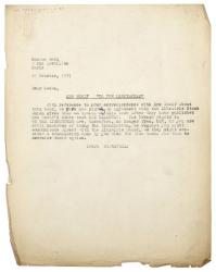 Image of a Letter from The Hogarth Press to M. Boscq (10/10/1927)
