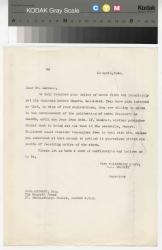 Image of a typescript letter from the William A. Bradley Literary Agency to The Hogarth Press (10/4/1940); page 1 of 1