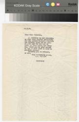 Image of a typescript letter from the William A. Bradley Literary Agency to The Hogarth Press (15/6/1939); page 1 of 1