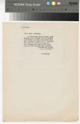 Image of a typescript letter from the William A. Bradley Literary Agency to The Hogarth Press (20/11/1936); page 1 of 1