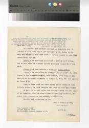 Image of a typescript letter from the William A. Bradley Literary Agency to The Hogarth Press (28/11/1934); page 1 of 2