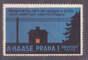A. Haase print, advertising sticker