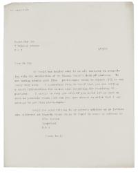 Unsigned letter from Marjory Thomson Joad