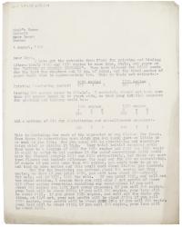 Image of handwritten letter from Leonard Woolf to Norman Leys (04/08/1924) page 1