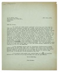 Image of typescript letter from John Lehmann to The Garden City Press Ltd (27/06/1940) page 1 of 1