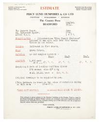 Image of typescript letter from Percy Lund Humphries & Co Ltd to The Hogarth Press (17/06/1937) page 1 of 2
