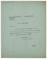 Image of typescript letter from the Hogarth Press to E.P. Tal & Co. Verlag (21/10/1935) page 1 of 1