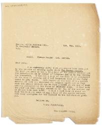 Image of typescript letter from The Hogarth Press to Elkin Matthews Ltd (07/11/1934) page 1 of 1