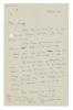 Image of handwritten letter from Harold Nicolson to Leonard Woolf (25/10/1924) page 1 of 1