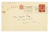 Postcard from Ray Strachey to The Hogarth Press (21/07/1938)