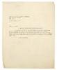 Image of typescript letter from Leonard Woolf to Donald Brace (11/24/1927) page 1 of 1