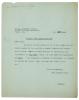 Image of a Letter from The Hogarth Press to Librairie Stock (28/11/1933)
