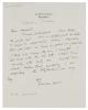 Image of handwritten letter from Duncan Grant to Leonard Woolf  (1923) [2] page 1 of 1