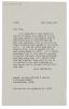 Image of typescript letter from The Hogarth Press to Mooring, Aldridge & Haydon (16/03/1954) page 1 of 1