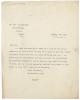 image of typescript letter from The Hogarth Press to Charles Freer Andrews (27/01/1925) page 1 of 1