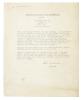 Image of typescript extract of letter from E. M. Forster (18/08/1939) page 1 of 1