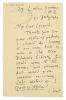 Image of typescript letter from William Plomer to Leonard Woolf (21/07/1949) page 1 of 2 