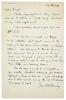 Image of  handwritten letter from Samuel Solomonovich Koteliansky to Leonard Woolf (22/05/1923) page 1 of 1