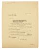 Image of typescript letter from Norah Nicholls to Richard Lane (06/07/1939) page 1 of 1
