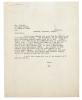 Image of typescript letter from Leonard Woolf to Julia Strachey (31/10/1932) page 1 of 1