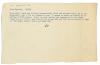 Image of typescript note from Leonard Woolf to Barbara Hepworth (05/05/1943) page 1 of 1