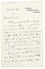 Image of handwritten letter from E. M. Forster to Leonard Woolf (24/12/1924) page 1 of 2