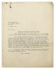 Image of typescript letter from Virginia Woolf to Ann Watkins Inc (06/08/1930) page 1 of 1