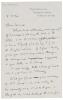 Image of handwritten letter from E. M. Forster to Leonard Woolf (03/03/1924) page 1 of 2