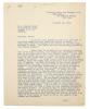 Image of a copy of a typescript letter Donald Brace to Virginia Woolf (25/11/1924) page 1 of 2