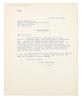 Image of typescript letter from Leonard Woolf to Donald Brace (10/02/1938) page 1 of 1